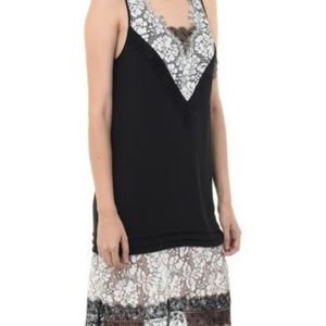 Sisley Lace lingerie dress sz 2 NWOT